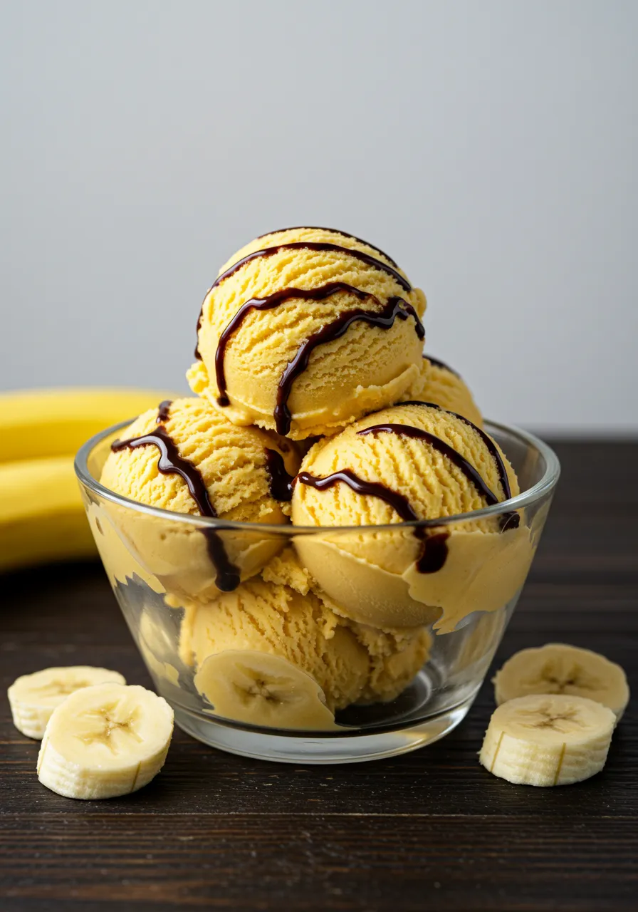 Caramelized Banana Ice Cream - tertiary view